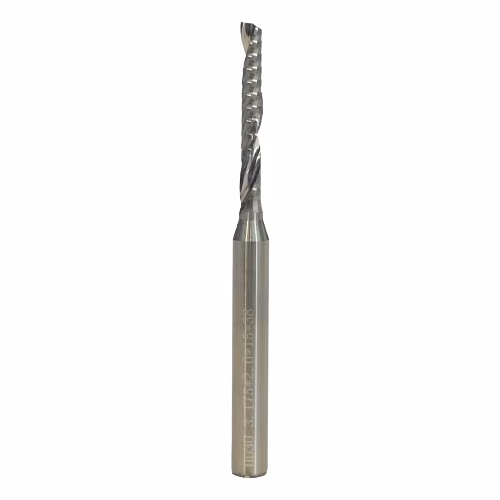 Frez uniwersalny jednopiórowy 1P | fi 2 x 15 x 38 | VHM CNC | Polerowany - obrazek 2