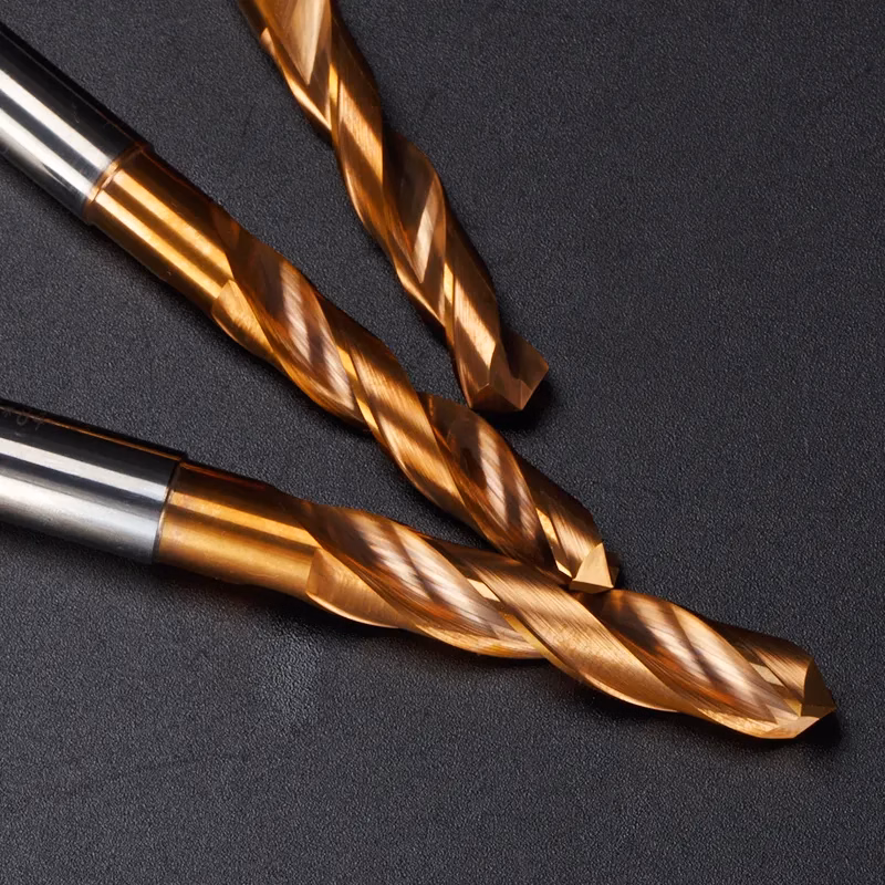 Frez wiertło CNC | fi 4 mm x 6 mm x 66 mm | VHM HRC65 | TiSiN - obrazek 3