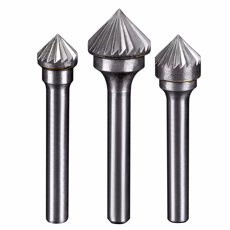 Frez pilnik obrotowy pogłębiacz do metalu | 6 mm * 10 mm | VHM HRC 65 | Typ K — zdjęcie 2