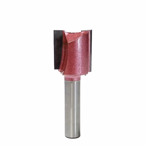Frez prosty do drewna 2P | trzpień 8mm | fi 19,05 x 20 x 53 | VHM - obrazek 2