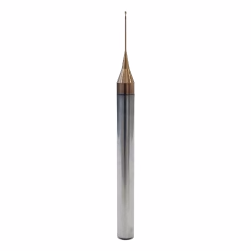 Frez palcowy mikro do metalu 2P | fi 0.9 mm * 50 mm | CNC VHM HRC 55 - obrazek 2