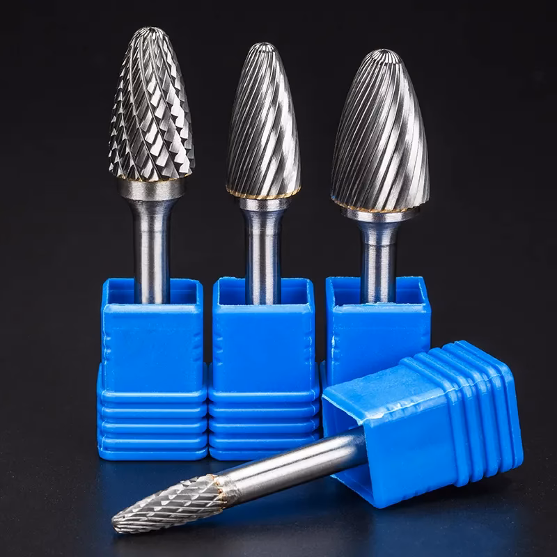 Frez pilnik obrotowy do metalu | 6 mm * 10 mm | VHM HRC 65 | Typ F — zdjęcie 3