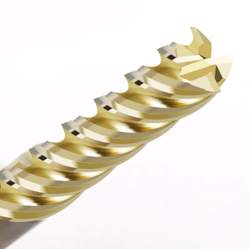 Frez palcowy do metalu 4P | fi 4 mm * 75 mm | CNC VHM HRC 65 - obrazek 4