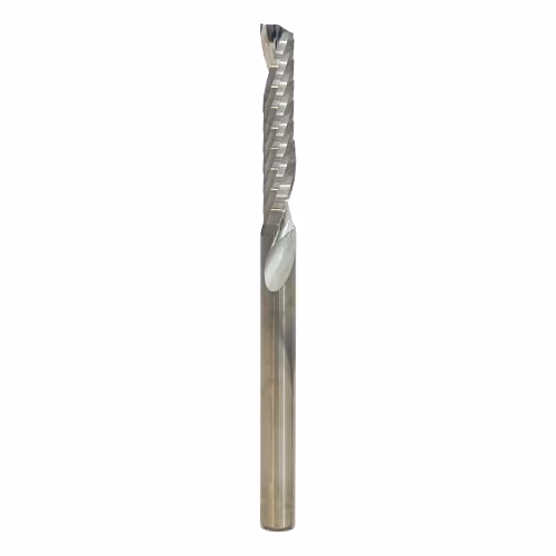 Frez uniwersalny jednopiórowy 1P | fi 3.175 x 17 x 40 | VHM CNC | Polerowany - obrazek 2
