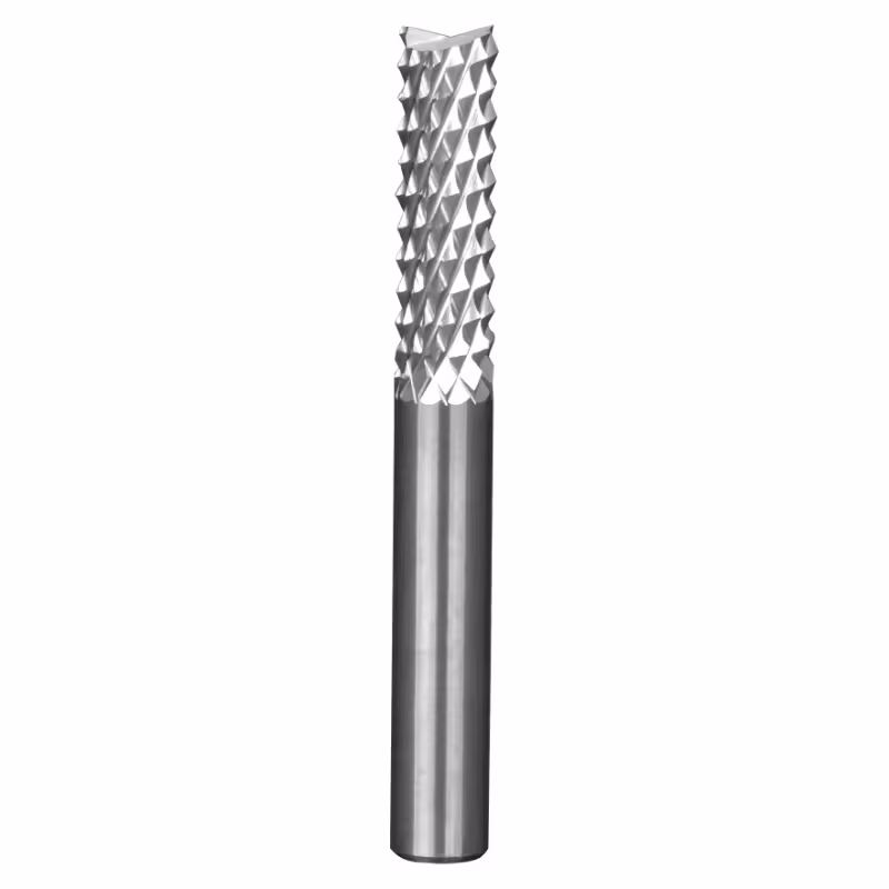 Zestaw frezów wieloostrzowych 10 szt | trzpień 3.175 | fi 3 x 12 x 38 | CNC - obrazek 5