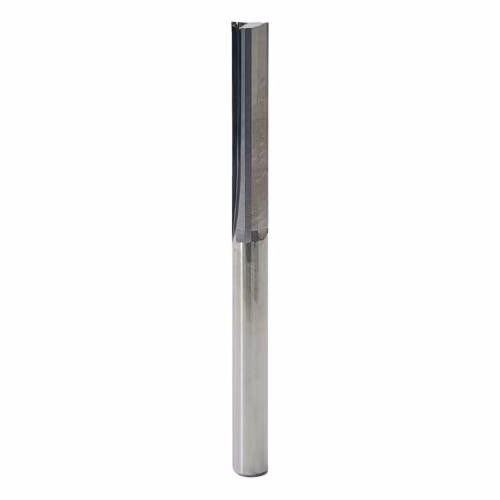 Frez prosty do drewna 2P | fi 3.175 mm x 17 mm x 38 mm | CNC VHM - obrazek 2