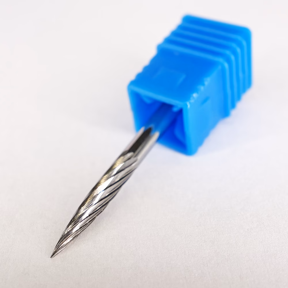 Frez pilnik obrotowy do metalu | 3 mm * 3 mm | VHM HRC 65 | Typ G — zdjęcie 2