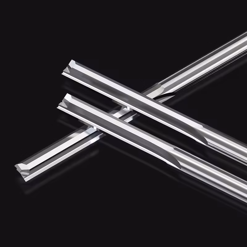 Frez prosty do drewna 2P | fi 4 mm x 32 mm x 55 mm | CNC VHM - obrazek 3