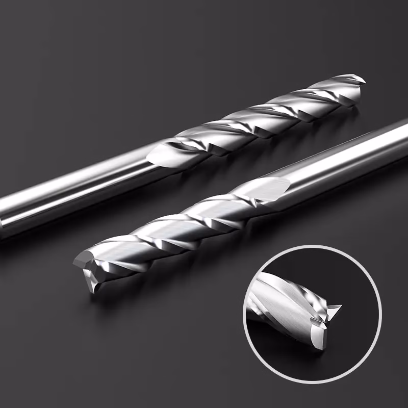 Frez palcowy spiralny do drewna 3P | fi 4 x 42 x 65 | CNC VHM - obrazek 4