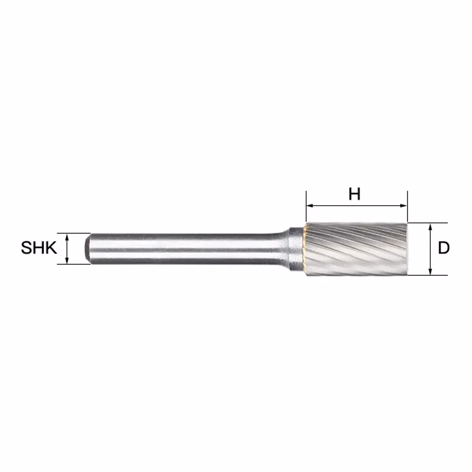 Frez pilnik obrotowy do metalu | 6 mm * 10 mm | VHM HRC 65 | Typ A — zdjęcie 7